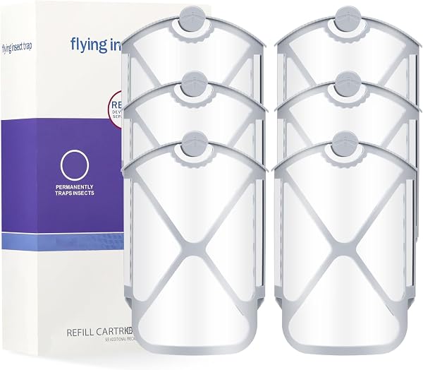 Husaco flying insect trap refill cartridges, 6 pack